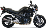 Tubo De Escape Con Homologación Acústica Oval Carbono Carbono - Mivv Compatible Con Suzuki Gsf 650 Bandit (2005-2006)