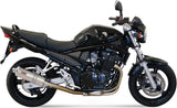 Exhaust Tip With Noise Certification Oval Stainless Steel - Mivv Compatible With Suzuki Gsf 650 Bandit (2005-2006)