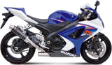 Escape Doble Sin Catalizador Con Homologación Acústica Gp Carbono - Mivv Compatible Con Suzuki Gsx-R 1000 (2007-2008)
