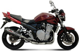Tubo De Escape Con Homologación Acústica Oval Carbono Carbono - Mivv Compatible Con Suzuki Gsx 650 F (2008-2015)