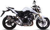 Tubo De Escape Con Homologación Acústica Suono Acero Carbono - Mivv Compatible Con Suzuki Gsr 750 (2011-2016)