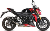 Tubo De Escape Con Homologación Acústica Gp Carbono - Mivv Compatible Con Suzuki Gsx-S 1000 (2015-2020)