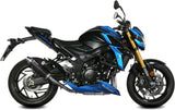 Tubo De Escape Con Homologación Acústica Gp Carbono - Mivv Compatible Con Suzuki Gsx-S 750 (2017-2020)