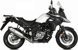 Tubo De Escape Sin Catalizador Y Con Homologación Acústica Speed Edge Acero Carbono - Mivv Compatible Con Suzuki Dl 650 V-Strom (2017-2024)
