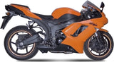 Tubo De Escape Con Homologación Acústica Suono Acero Carbono - Mivv Compatible Con Kawasaki Zx-10R (2007-2008)