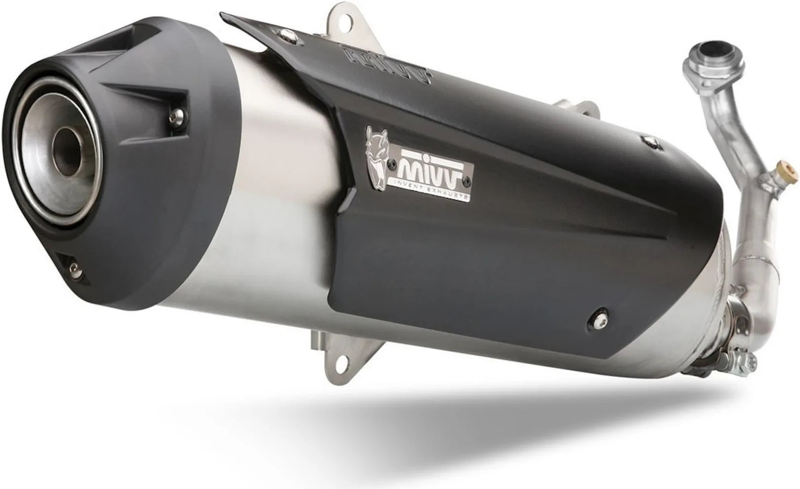 Sistema De Escape Completo Con Catalizador Y Homologación Acústica Urban Acero - Mivv Compatible Con Mbk Skycruiser 125 (2006-2016)