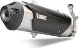 Complete Non-Catalytic Exhaust System With Sound Certification Urban Stainless Steel - Mivv Compatible With Yamaha X-Max 125 (2006-2016)