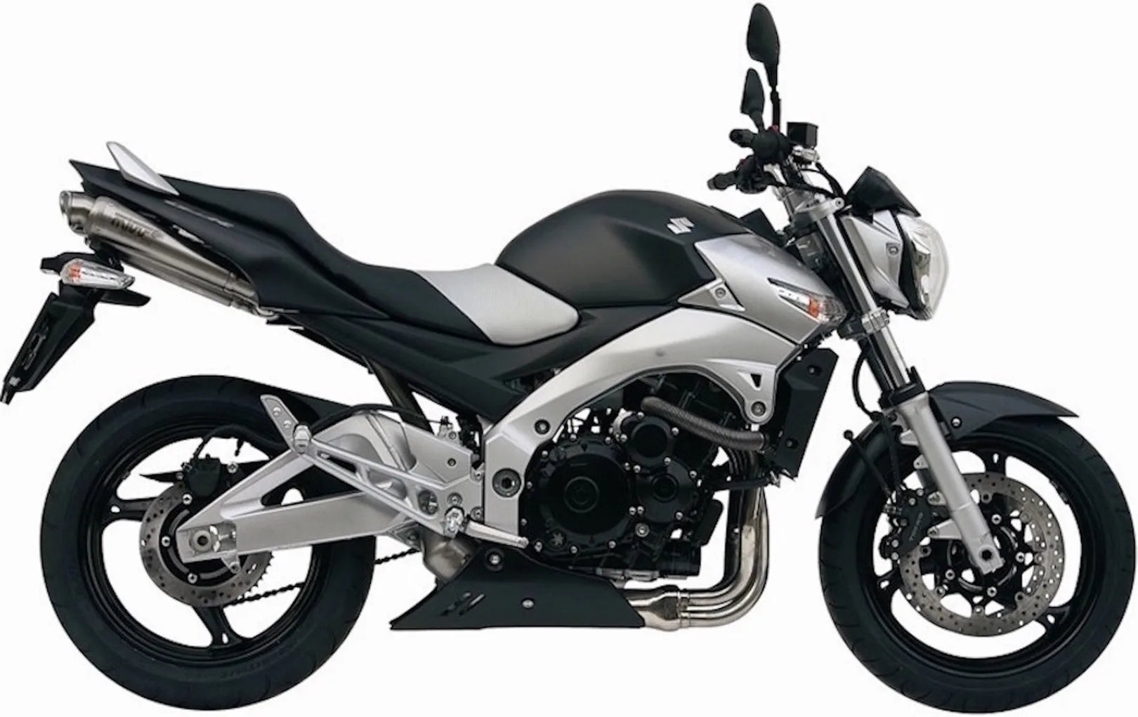 Escape Doble Sin Catalizador Con Homologación Acústica X-Cone Acero - Mivv Compatible Con Suzuki Gsr 600 (2006-2010)