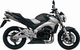 Escape Doble Con Homologación Acústica X-Cone Acero - Mivv Compatible Con Suzuki Gsr 600 (2006-2010)