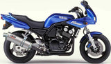 Tubo De Escape Con Homologación Acústica Oval Acero - Mivv Compatible Con Yamaha Fzs 600 Fazer (1998-2003)