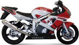 Tubo De Escape Con Homologación Acústica Oval Acero - Mivv Compatible Con Yamaha Yzf 600 R6 (1999-2002)