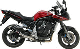 Exhaust Tip With Noise Certification Gp Steel Black - Mivv Compatible With Yamaha Fzs 1000 Fazer (2001-2005)