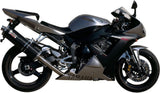 Tubo De Escape Con Homologación Acústica Oval Carbono - Mivv Compatible Con Yamaha Yzf 1000 R1 (2002-2003)