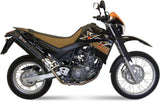 Escape Doble Sin Catalizador Con Homologación Acústica Suono Acero Negro Carbono - Mivv Compatible Con Yamaha Xt 660 R (2004-2016)