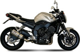 Catalytic Exhaust Tip With Sound Certification Suono Stainless Steel Carbon - Mivv Compatible With Yamaha Fz-1 Fazer (2006-2016)