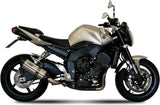 Tubo De Escape Sin Catalizador Y Con Homologación Acústica Suono Acero Carbono - Mivv Compatible Con Yamaha Fz-1 (2006-2016)