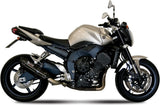 Tubo De Escape Con Catalizador Y Homologación Acústica Suono Acero Negro Carbono - Mivv Compatible Con Yamaha Fz-1 Fazer (2006-2016)