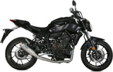 Sistema De Escape Completo Sin Catalizador Y Con Homologación Acústica Gppro Titano - Mivv Compatible Con Yamaha Mt-07 (2014-2020)