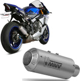 Tubo De Escape Con Homologación Acústica Mk3 Acero - Mivv Compatible Con Yamaha Yzf 1000 R1 (2015-2022)