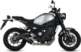 Sistema De Escape Completo Sin Catalizador Y Con Homologación Acústica Oval Carbono Carbono - Mivv Compatible Con Yamaha Xsr 900 (2016-2020)