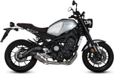 Sistema De Escape Completo Con Catalizador Y Homologación Acústica Oval Titano Carbono - Mivv Compatible Con Yamaha Xsr 900 (2016-2020)