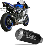 Tubo De Escape Con Homologación Acústica Mk3 Carbono - Mivv Compatible Con Yamaha Mt-10 (2016-2022)