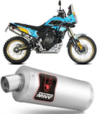 Tubo De Escape Con Homologación Acústica Dakar Acero - Mivv Compatible Con Yamaha Ténéré 700 (2019-2024)