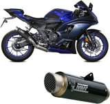 Tubo De Escape Con Catalizador Y Homologación Acústica Gppro Carbono - Mivv Compatible Con Yamaha Yzf R7 (2022-2024)