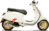 Sistema De Escape Completo Sin Catalizador Y Sin Homologación Acústica Relevance Acero Inox Copa Carbono - Termignoni Compatible Con Piaggio Vespa Primavera 125 (2008-2022)