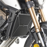 Protector Radiador Acero Negro Acero - Givi Compatible Con Honda Cb 650 R (2019-2020)