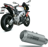 Tubo De Escape Sin Catalizador Y Sin Homologación Acústica Mk3 Acero - Mivv Compatible Con Aprilia Tuono V4 1100 (2018-2020)