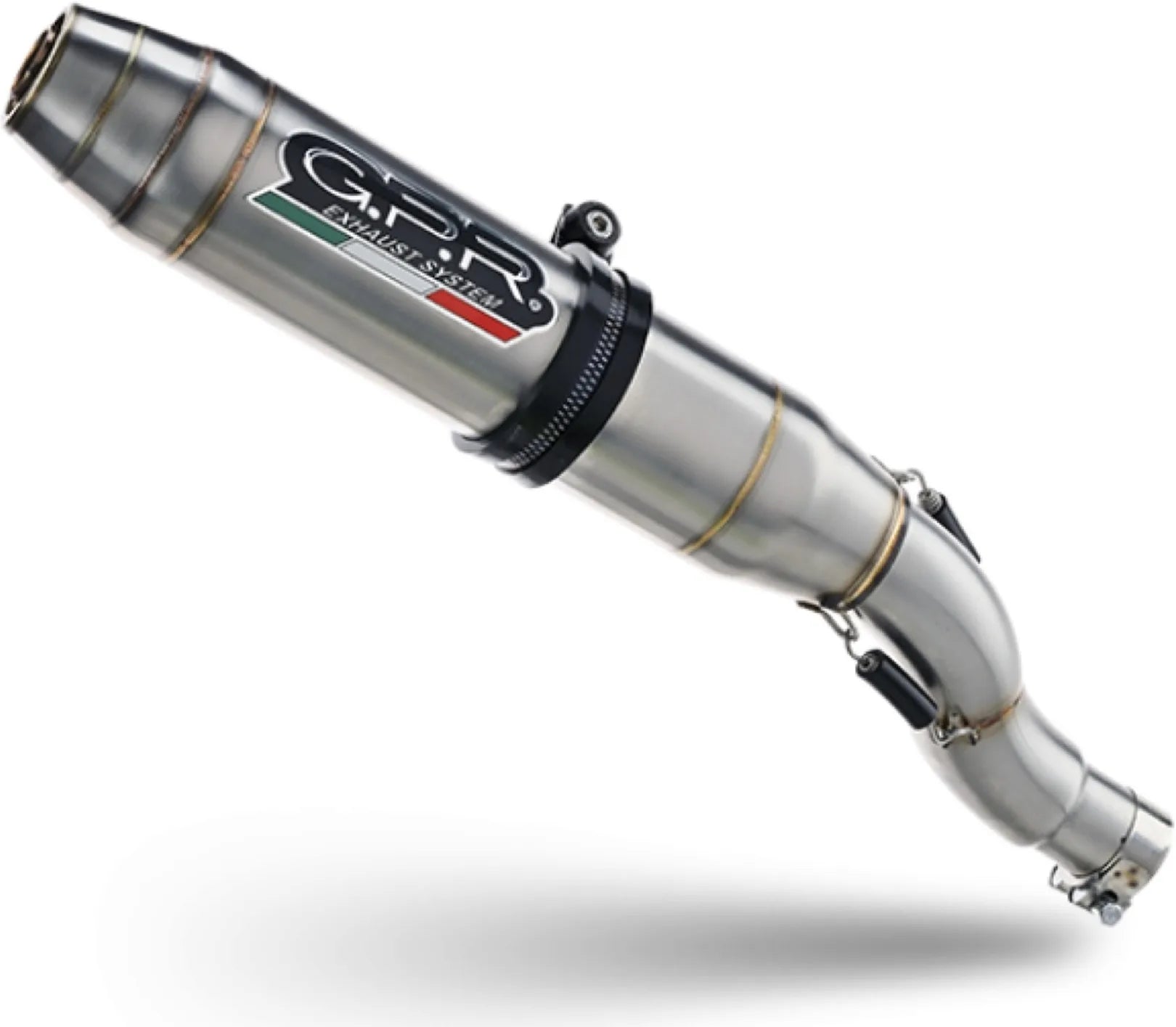 Sistema De Escape Completo Sin Catalizador Y Sin Homologación Acústica Deeptone Acero - Gpr Compatible Con Zontes 350 T2 Adv (2022-2023)