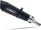 Sistema De Escape Completo Sin Catalizador Y Sin Homologación Acústica M3 Titano Negro - Gpr Compatible Con Aprilia Rs 457 (2024-2025)