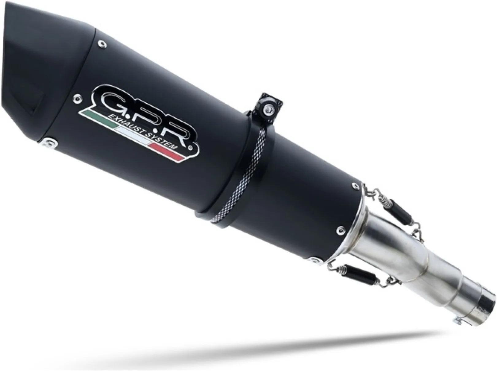 Sistema De Escape Completo Sin Catalizador Y Sin Homologación Acústica Grand Prix Titano Negro - Gpr Compatible Con Aprilia Rs 457 (2024-2025)