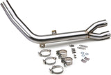 Non-Catalytic Connector Pipe - Mivv Compatible With Honda Xlv 700 Transalp (2008-2013)