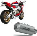 Uncatalysed Exhaust System Without Sound Certification Mk3 Stainless Steel - Mivv Compatible With Honda Cbr 1000 Rr (2017-2019)