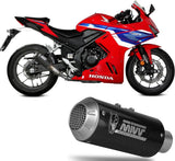 Tubo De Escape Sin Catalizador Y Sin Homologación Acústica Mk3 - Mivv Compatible Con Honda Cbr 500 R (2024)
