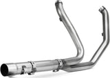 Non-Catalytic Exhaust Manifolds Stainless Steel - Mivv Compatible With Harley-Davidson Cvo Street Glide 1801 (2014-2016)