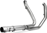 Colectores De Escape Sin Catalizador Acero - Mivv Compatible Con Harley-Davidson Road Glide Special 1690 (2015-2016)