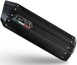 Sistema De Escape Completo Sin Catalizador Y Sin Homologación Acústica Hyper Sonic Titano Negro - Gpr Compatible Con Cfmoto 450 Mt (2024-2025)