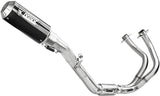 Sistema De Escape Completo Sin Catalizador Y Sin Homologación Acústica Mk3 Carbono - Mivv Compatible Con Kawasaki Ninja 650 (2024)