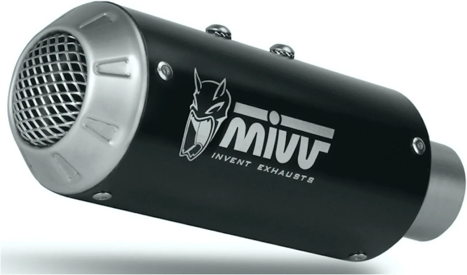Tubo De Escape Sin Catalizador Y Sin Homologación Acústica Mk3 Acero Negro - Mivv Compatible Con Ktm 790 Duke (2018-2020)
