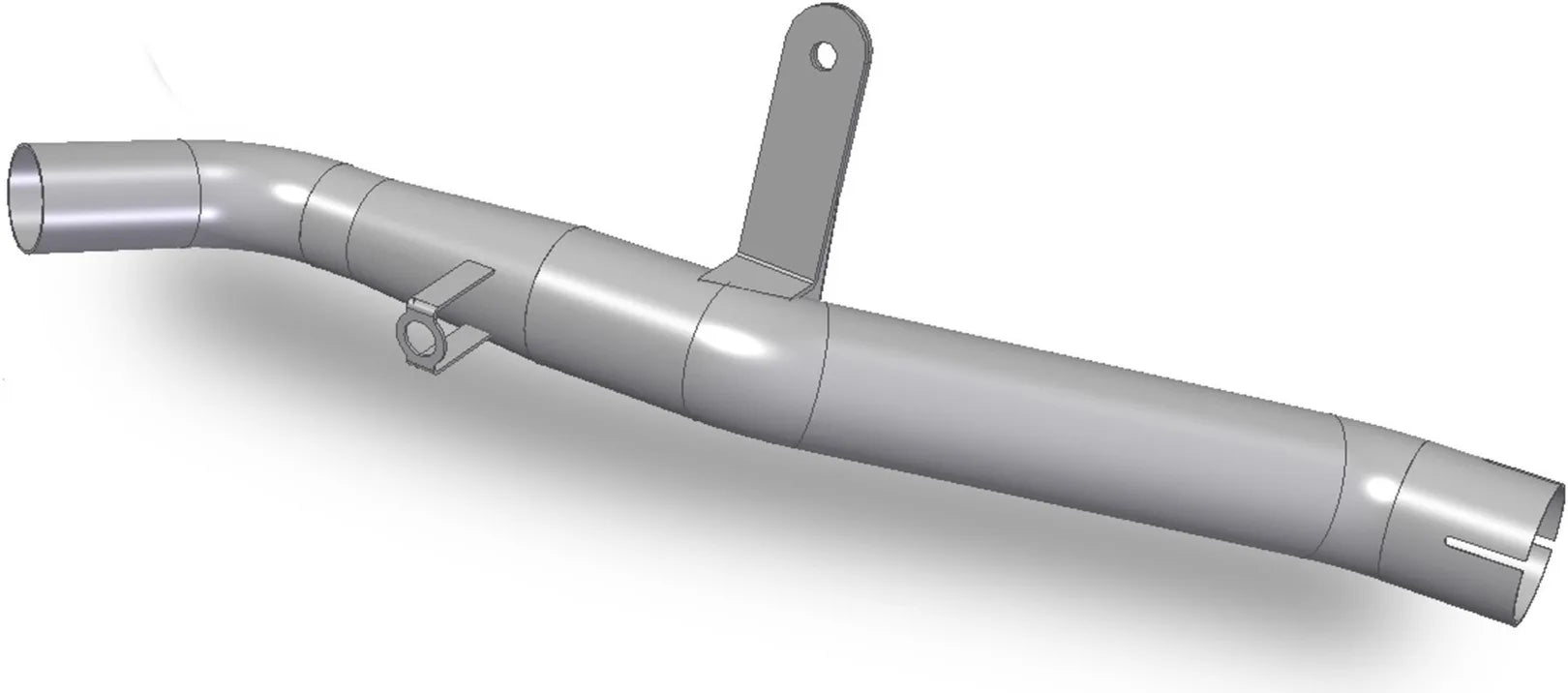 Tubo De Conexión No Catalizado - Mivv Compatible Con Moto Morini X-Cape 649 (2021-2024)