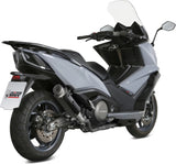Tubo De Escape Sin Catalizador Y Sin Homologación Acústica Gppro Carbono - Mivv Compatible Con Kymco Ak 550 (2017-2020)