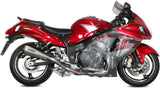 Sistema De Escape Completo Sin Catalizador Y Sin Homologación Acústica Delta Race Full Titano Carbono - Mivv Compatible Con Suzuki Gsx-R 1300 Hayabusa (2008-2017)