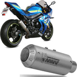 Tubo De Escape Sin Catalizador Y Sin Homologación Acústica Mk3 Acero - Mivv Compatible Con Suzuki Gsx-R 1000 (2017-2020)