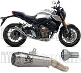 Tubo De Escape Sin Homologación Acústica Pro-Race Titanio Titanio - Arrow Special Parts Compatible Con Honda Cbr 650 R (2019-2023)