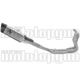 Sistema De Escape Completo Sin Catalizador Y Sin Homologación Acústica Pista Competition Titanio Fondo Carby - Arrow Special Parts Compatible Con Bmw M 1000 Rr (2025-2026)