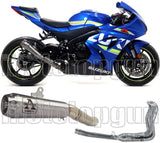 Sistema De Escape Completo Sin Catalizador Y Sin Homologación Acústica Pro-Race Titanio Titanio - Arrow Special Parts Compatible Con Suzuki Gsx-R 1000 R (2017-2020)