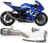 Sistema De Escape Completo Sin Catalizador Y Sin Homologación Acústica Pro-Race Nichrom Acero - Arrow Special Parts Compatible Con Suzuki Gsx-R 1000 R (2017-2020)